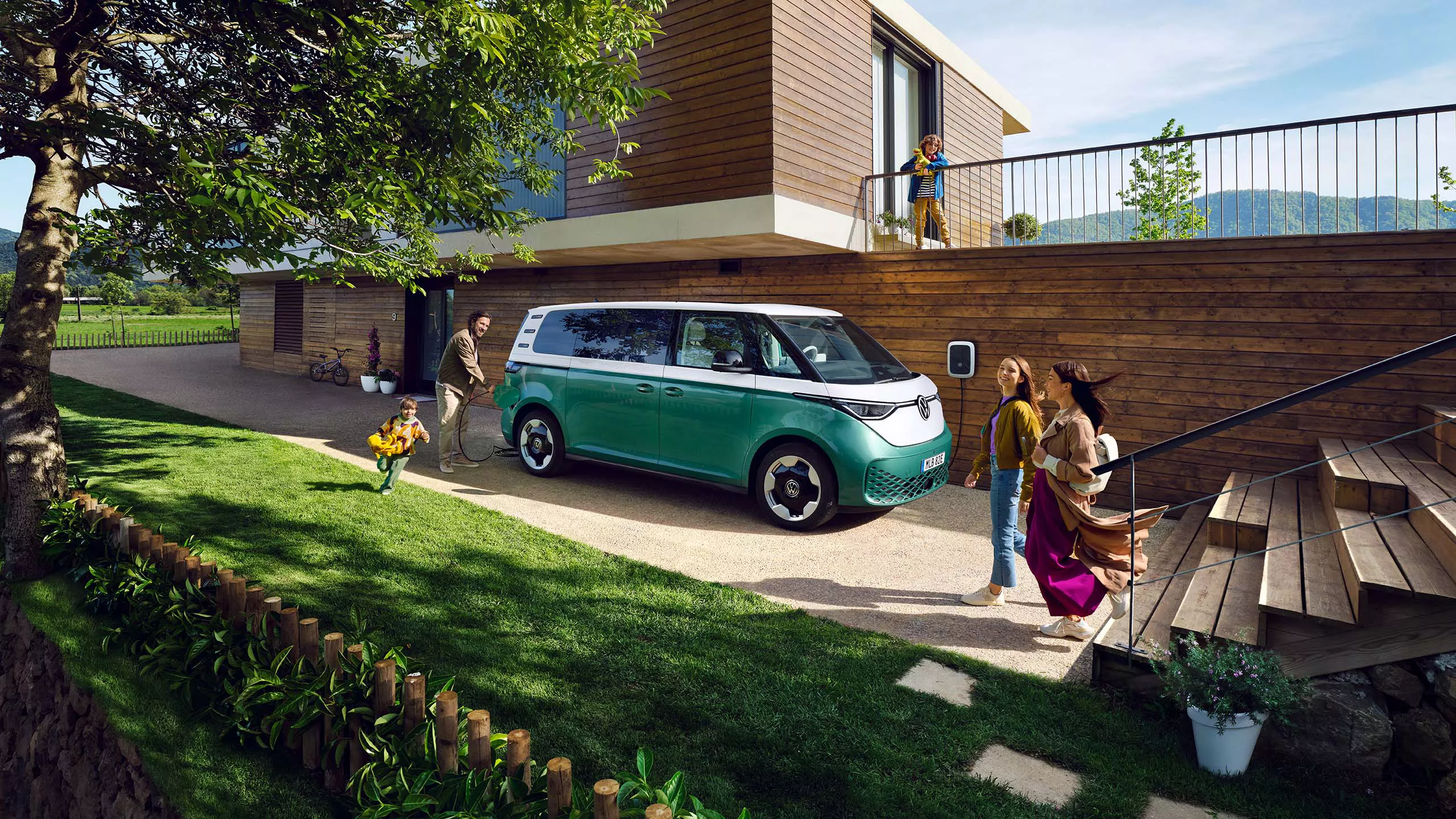 Äntligen här! ID. Buzz med plats för 7 eller oceaner av last